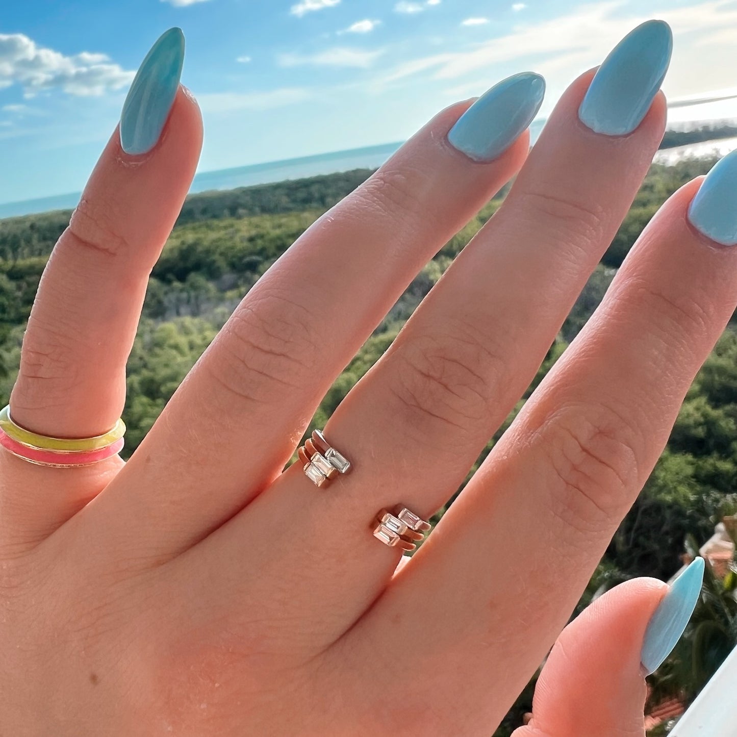 Baguette Diamond Ring Jacket