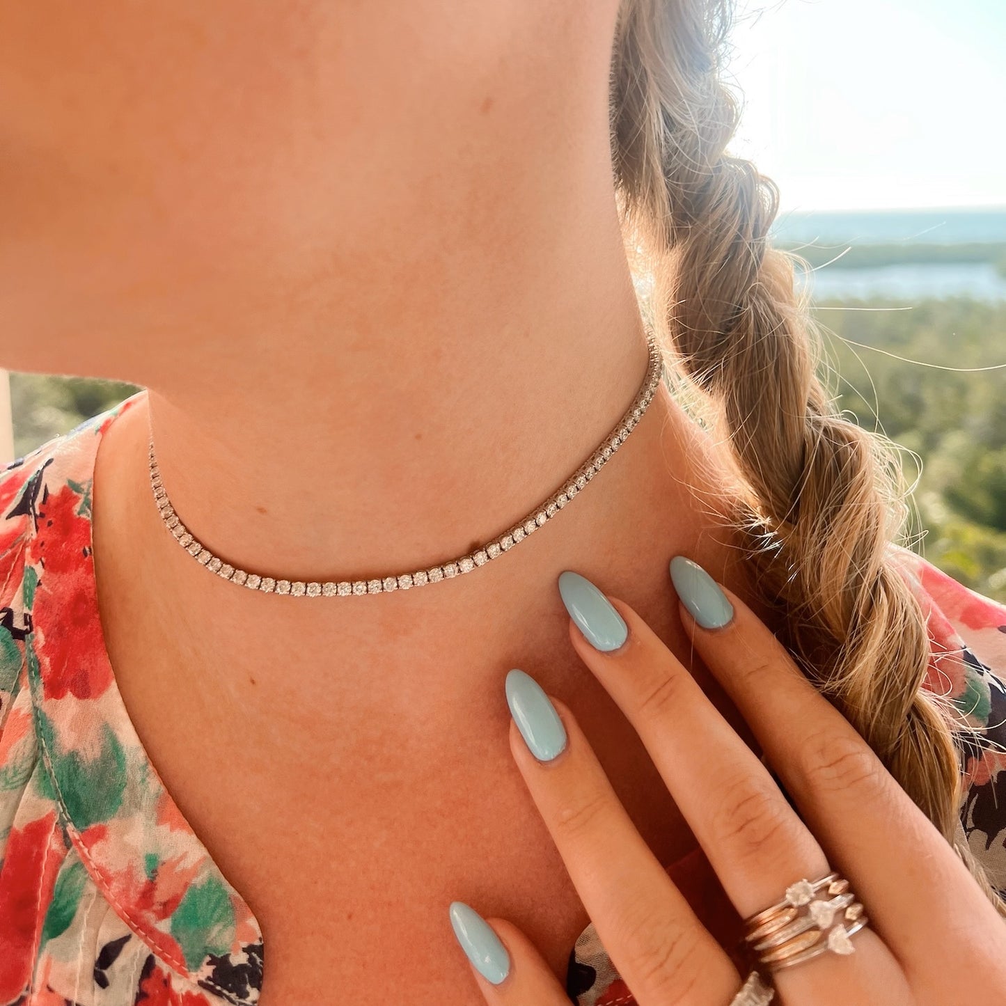 Tennis Necklace
