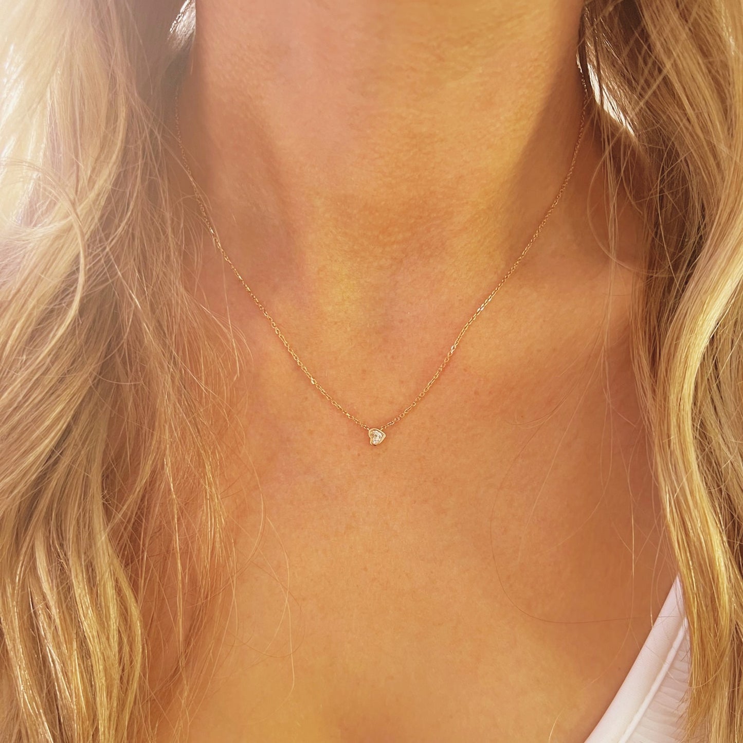 Heart Diamond Pendant