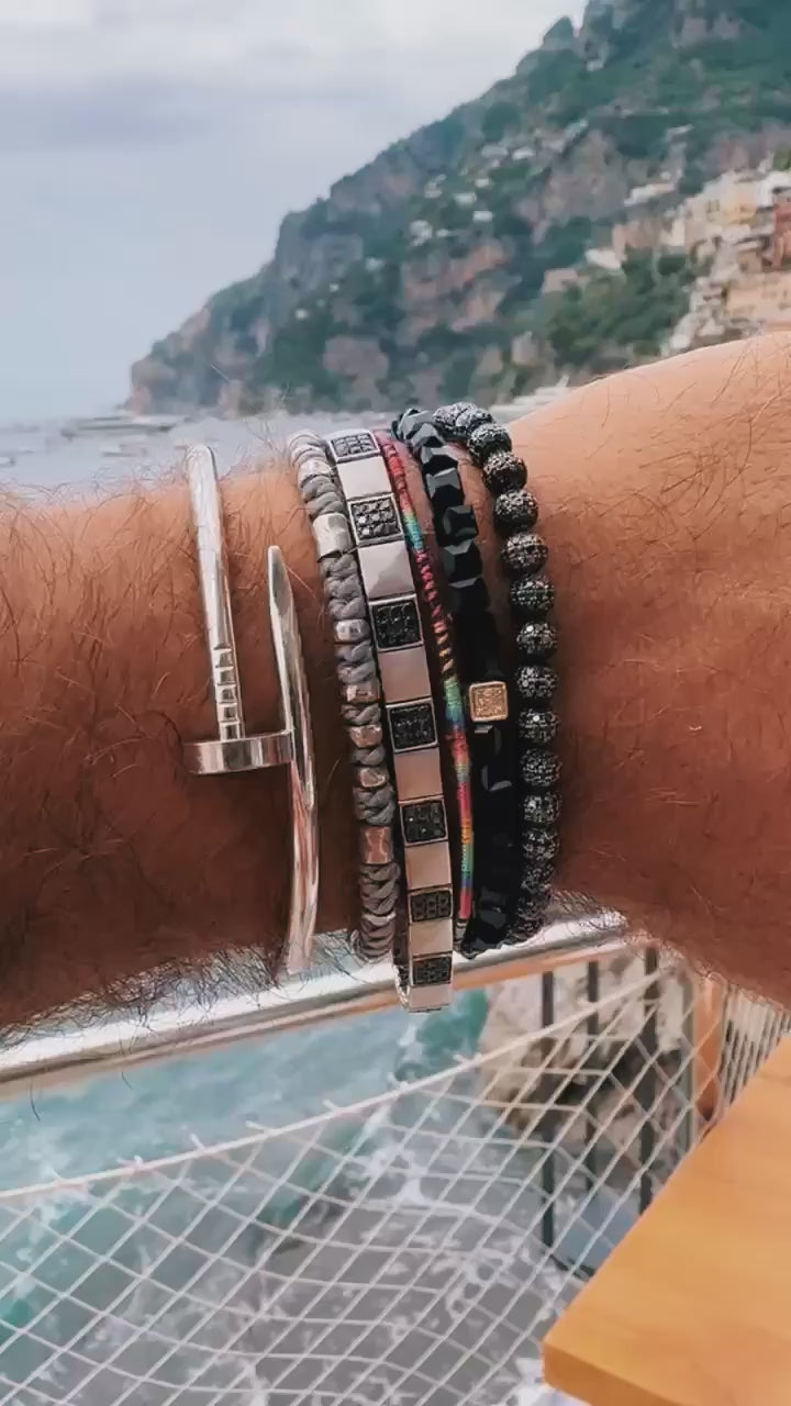 Load and play video in Gallery viewer, Black Diamond Bracelet