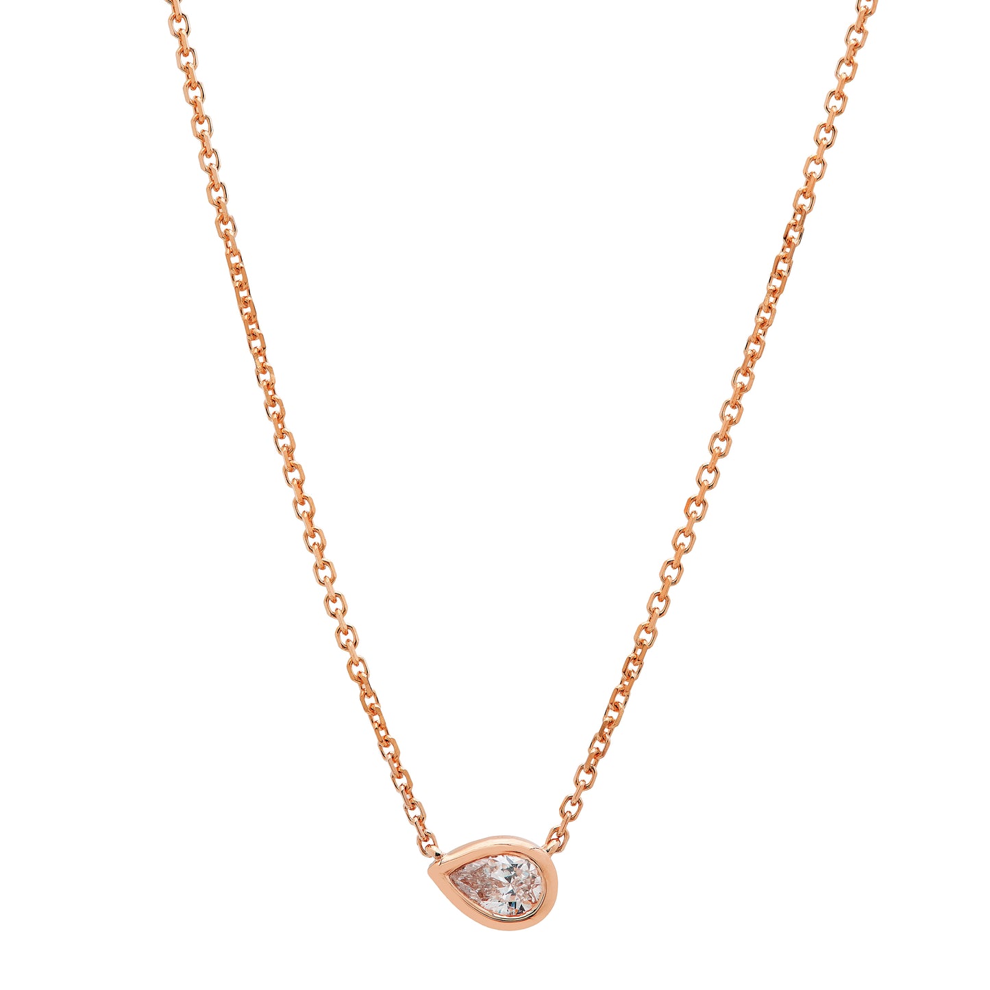 Pear Diamond Pendant