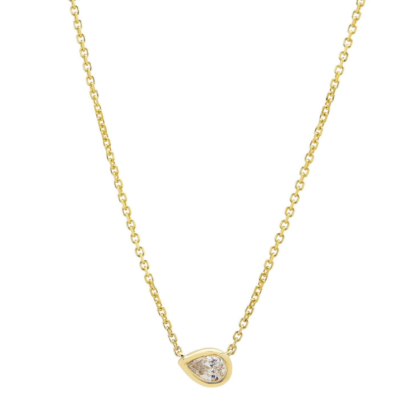 Pear Diamond Pendant