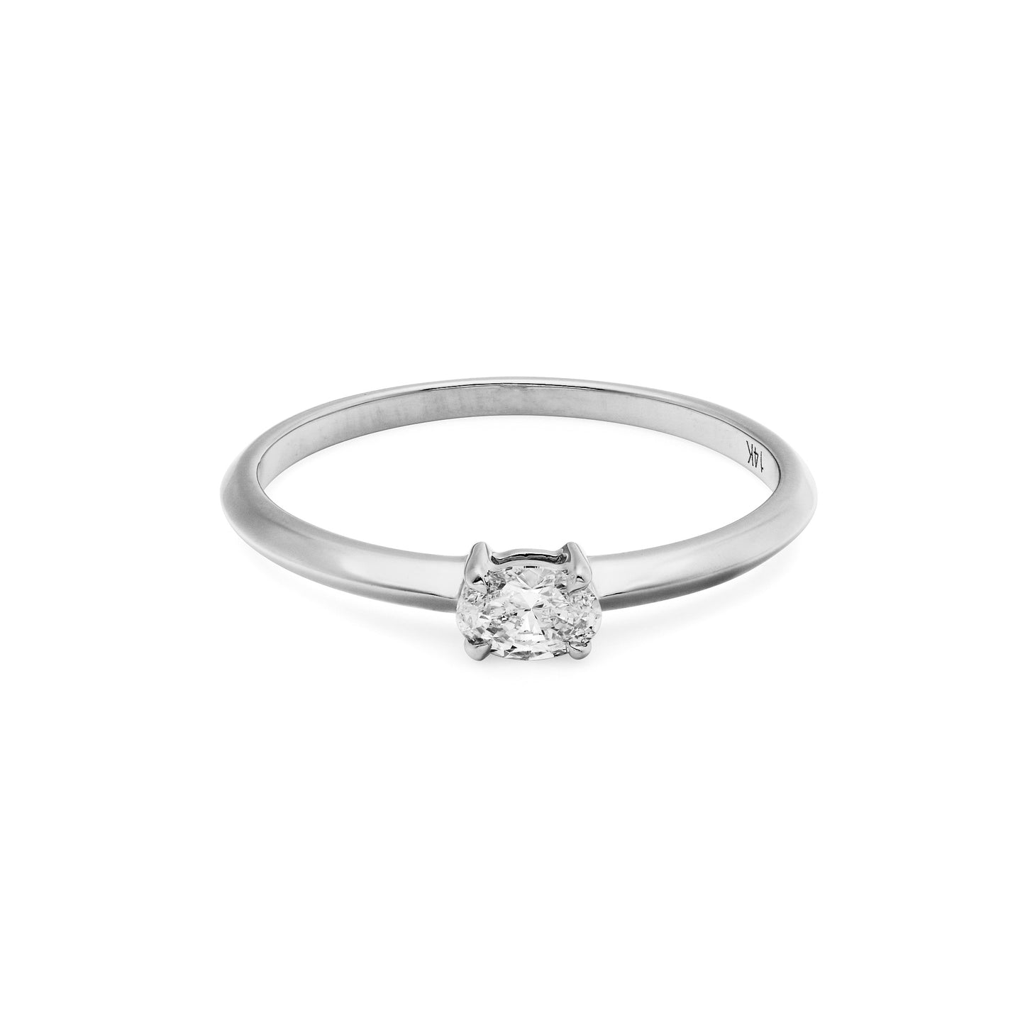 oval diamond ring