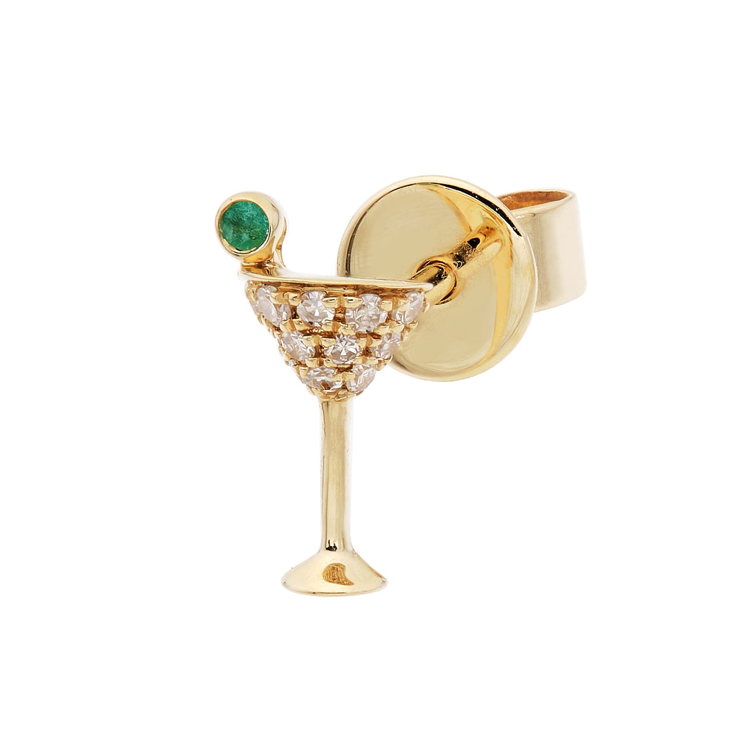 Dirty Martini Diamond Single Stud