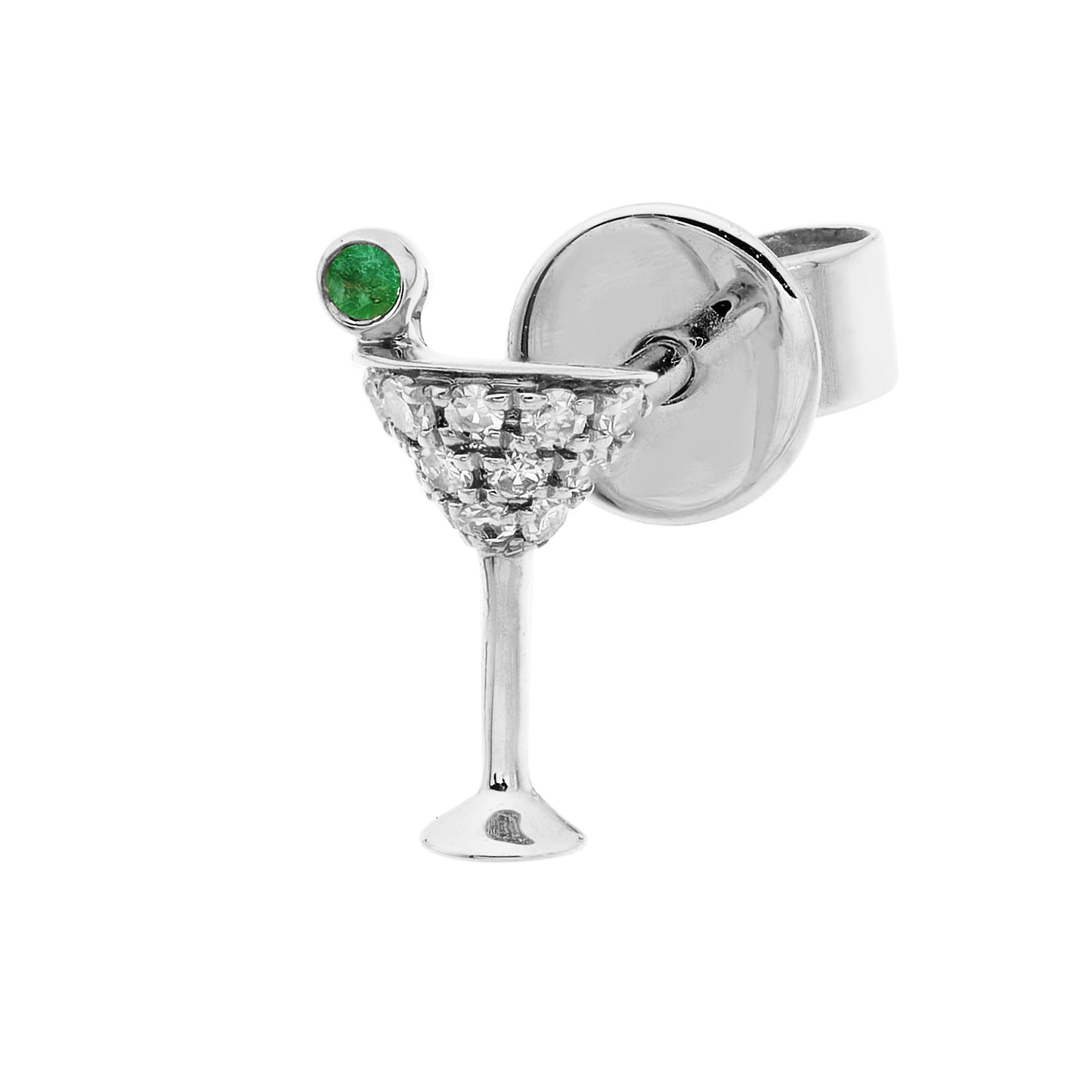 Dirty Martini Diamond Single Stud