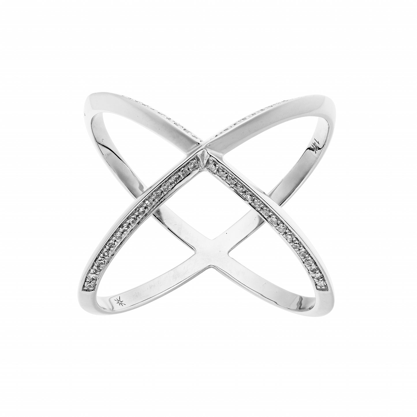 X Diamond Ring