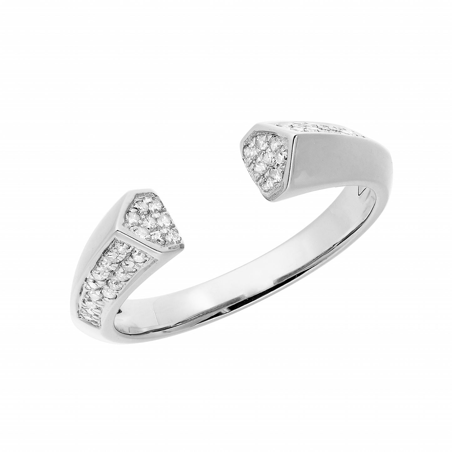Open Diamond Ring