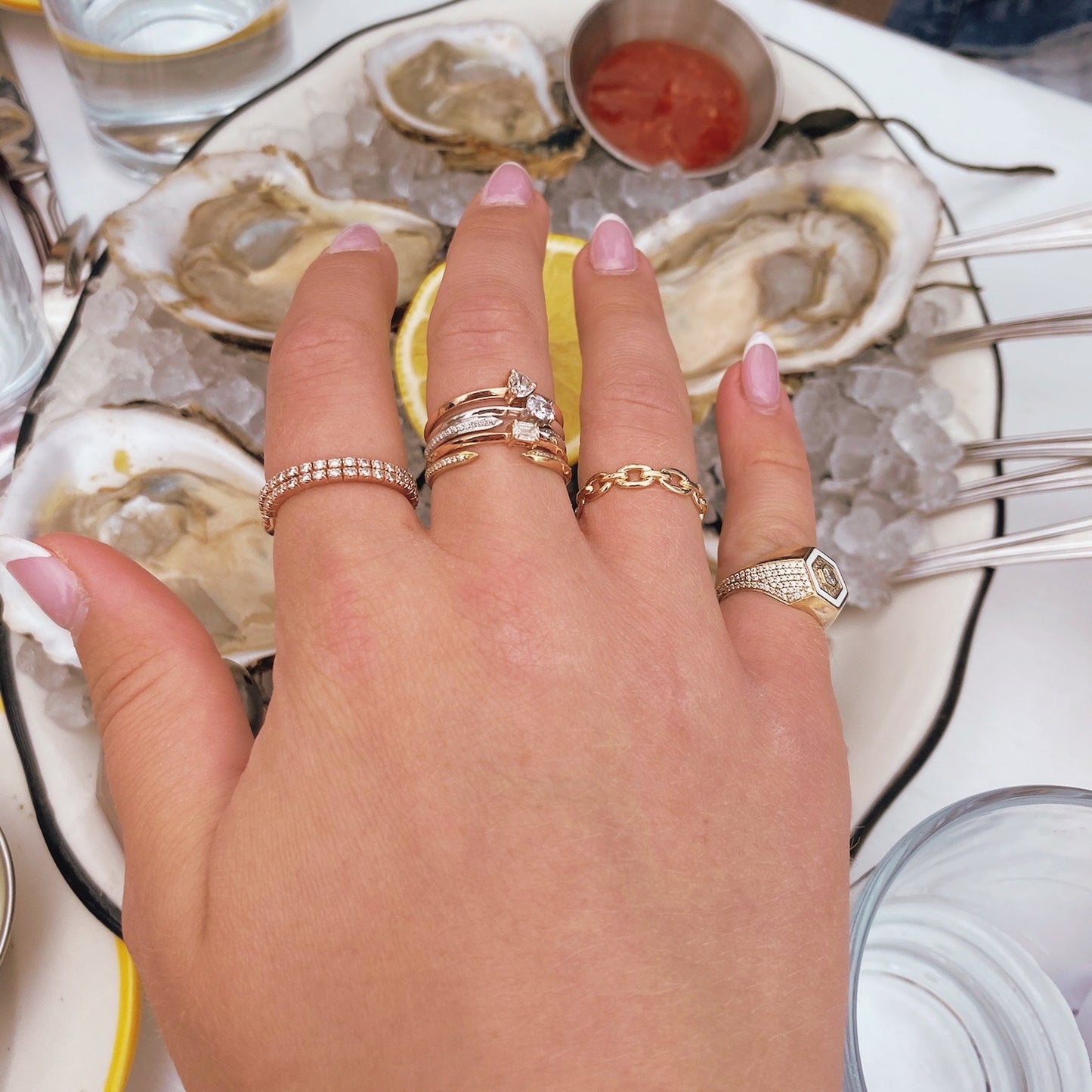Chain Link Ring