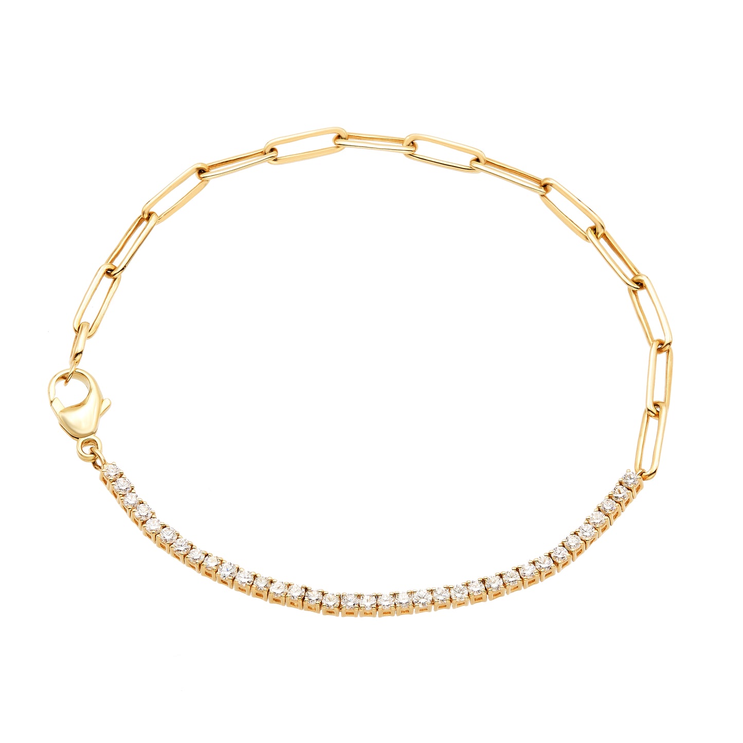 Paperclip and Tennis Bracelet