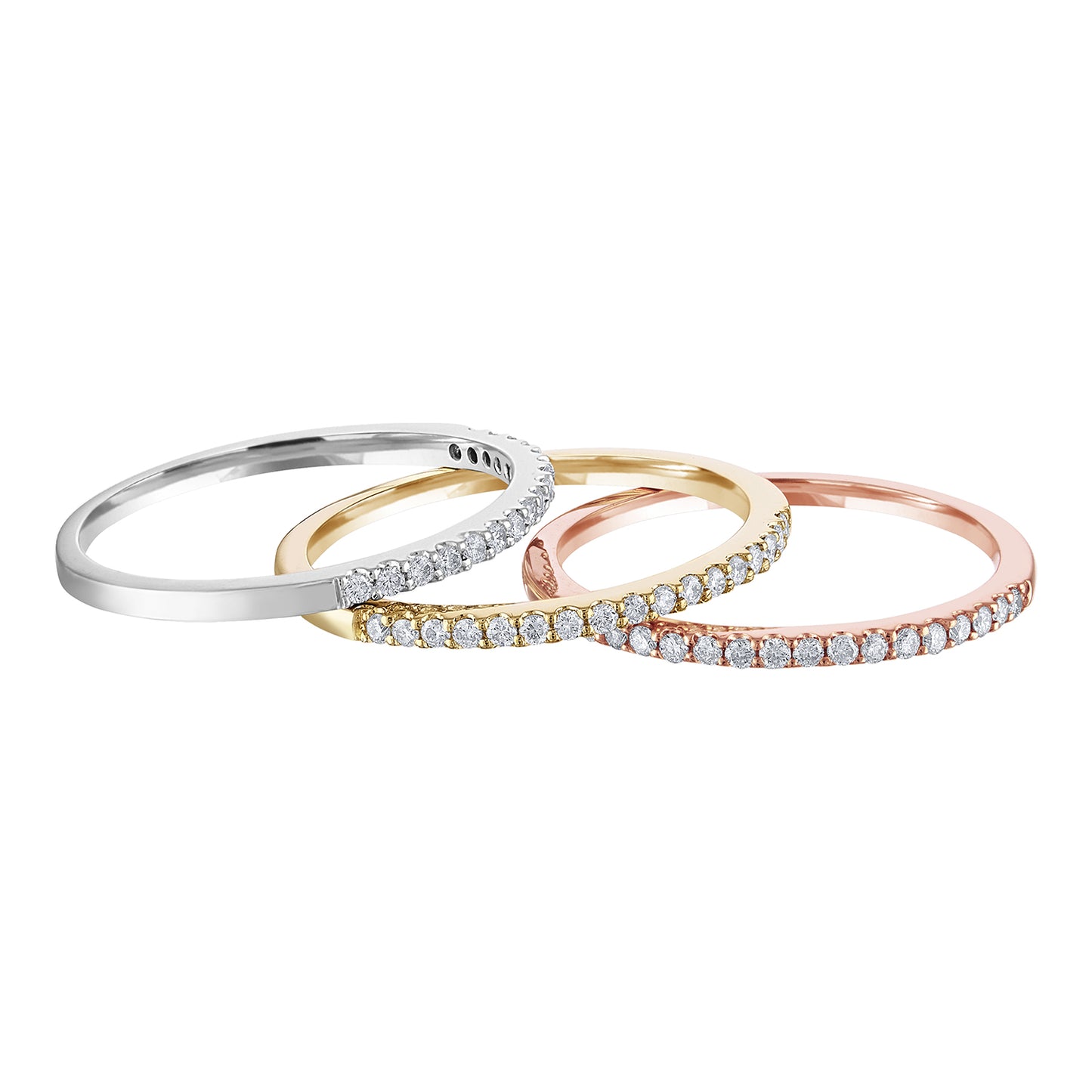 Stackable Diamond Band