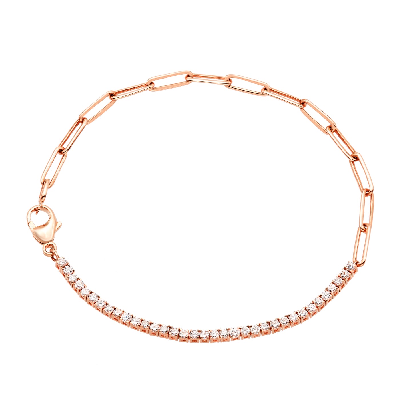 Paperclip and Tennis Bracelet