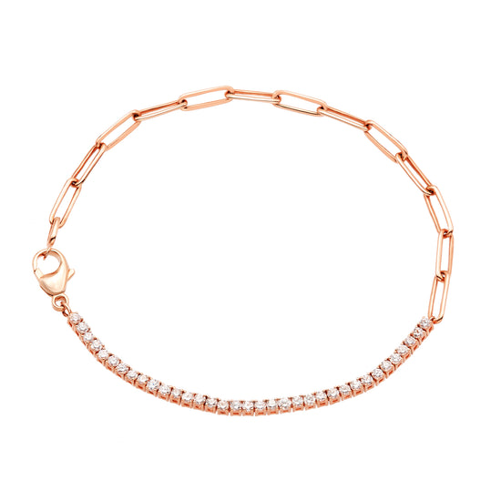 Paperclip and Tennis Bracelet