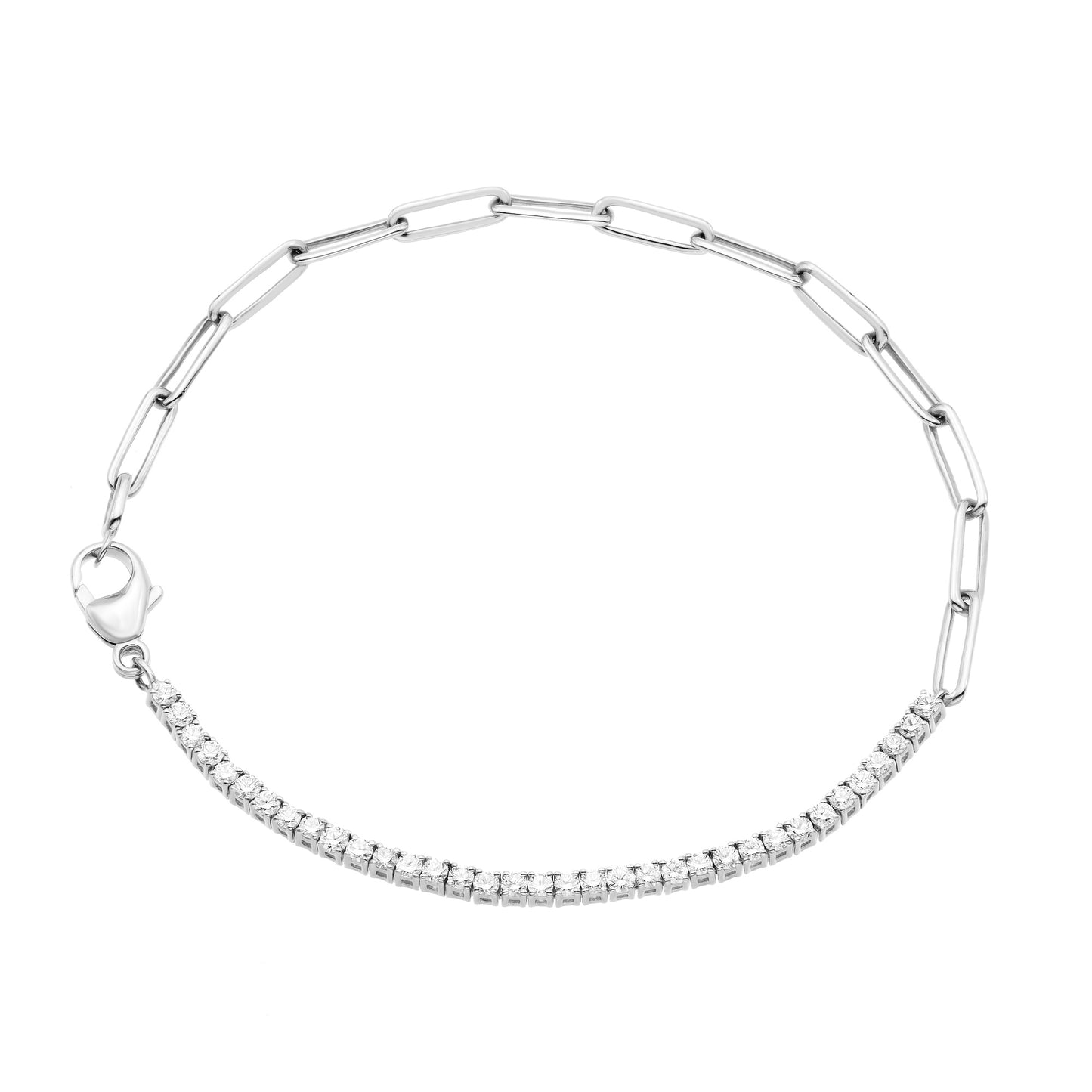 Paperclip and Tennis Bracelet