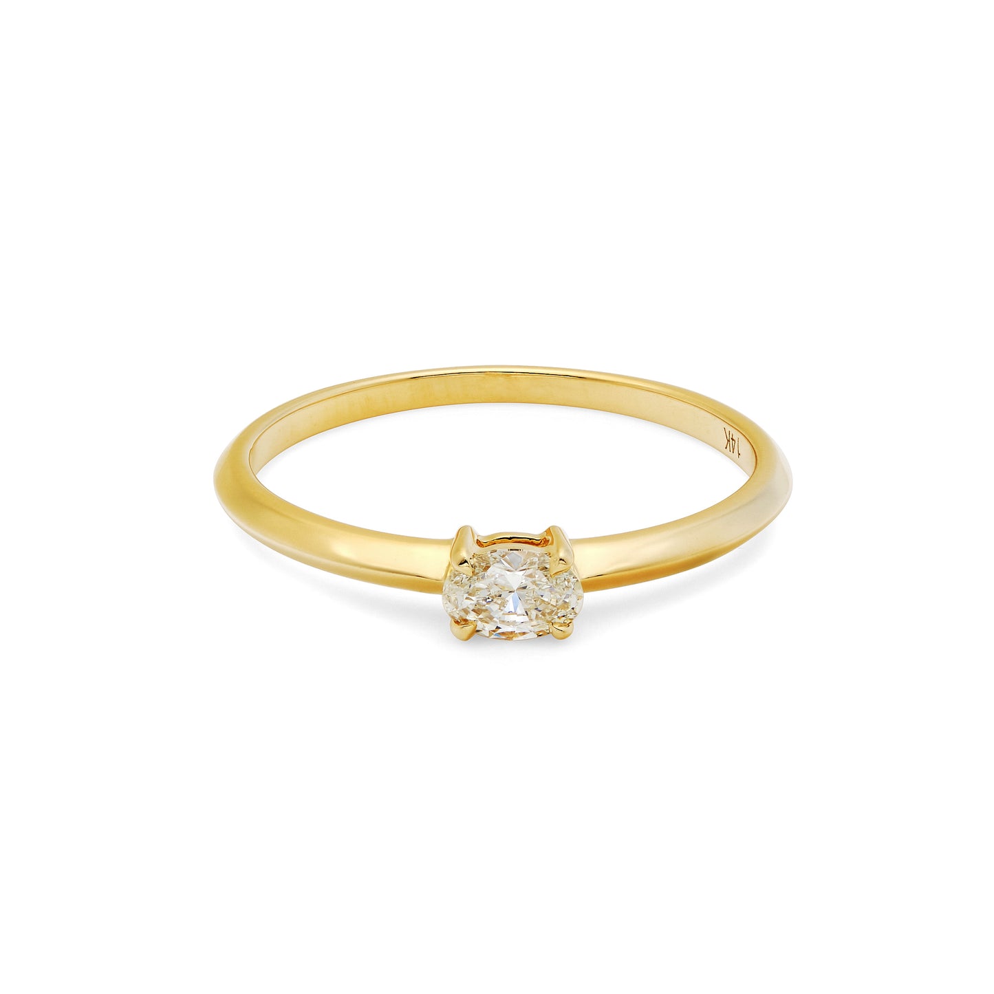 oval diamond ring