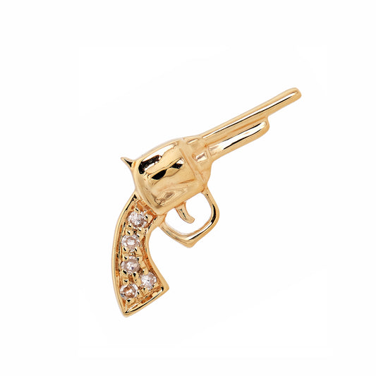 Pistol Diamond Stud