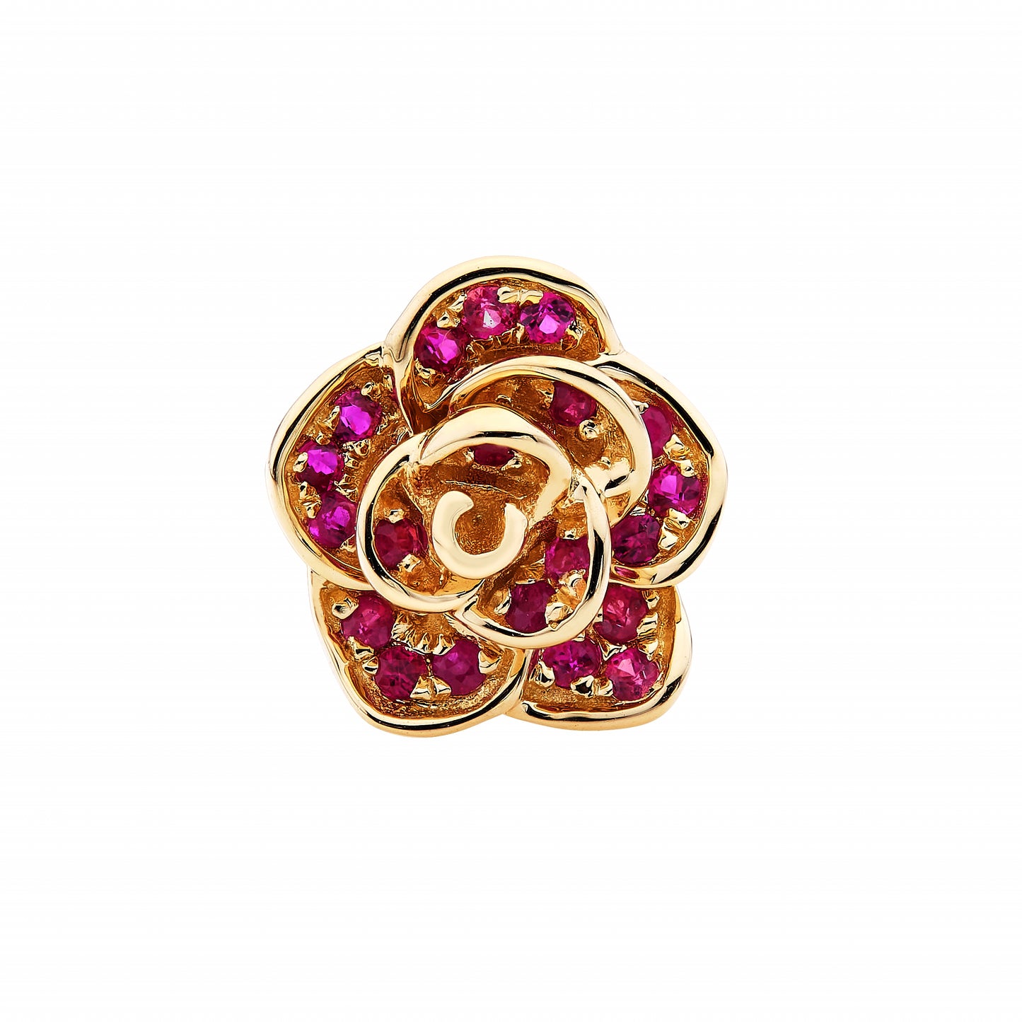 Rose Ruby Stud