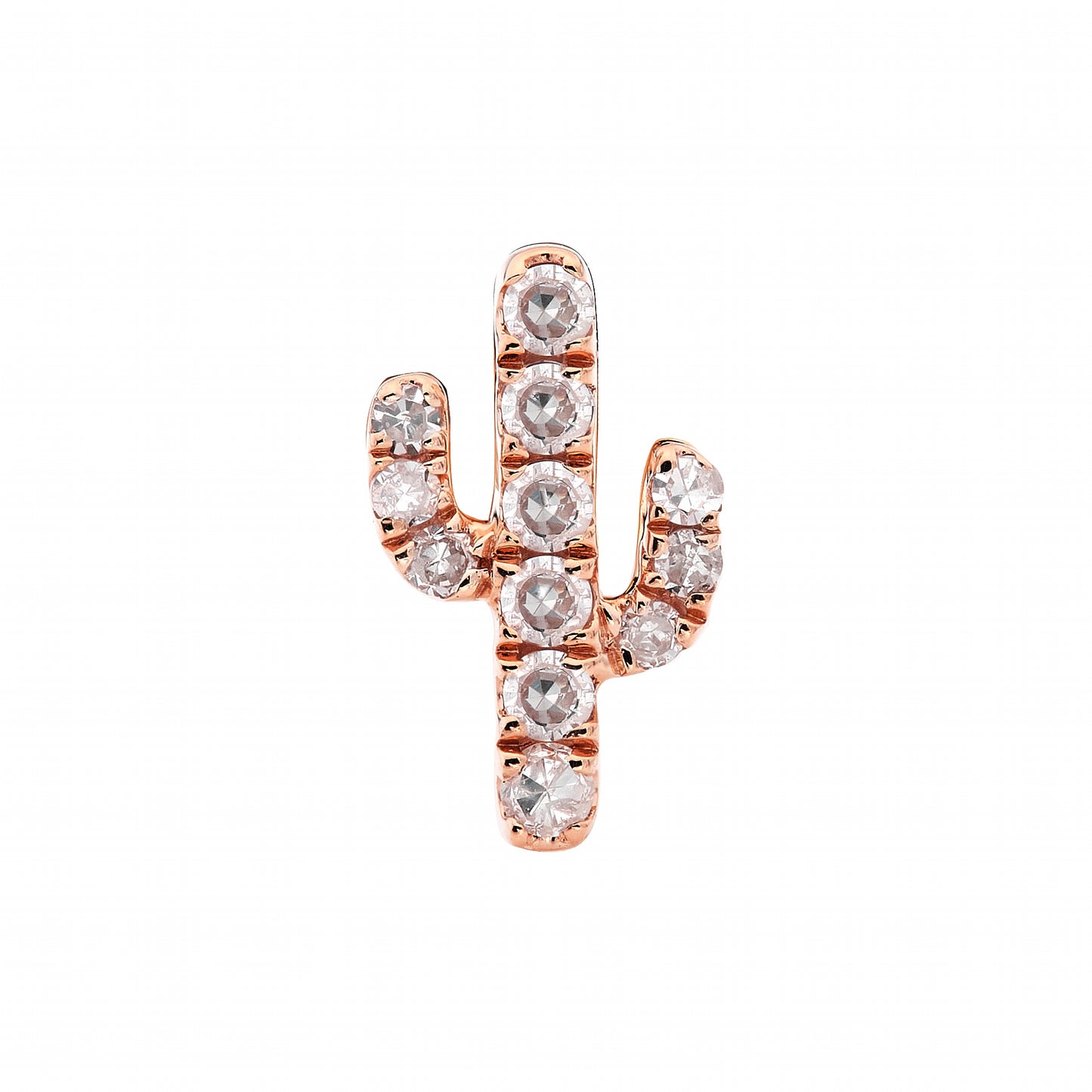 Cactus Diamond Stud