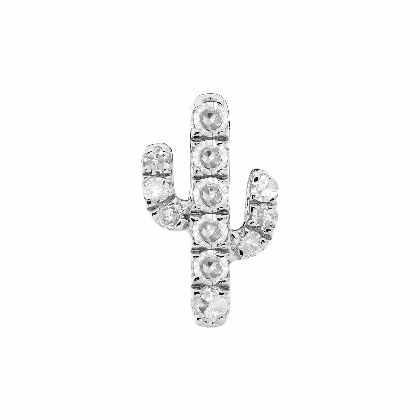 Cactus Diamond Stud