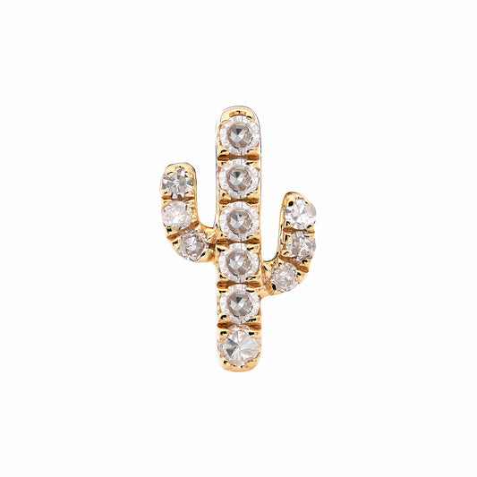 Cactus Diamond Stud