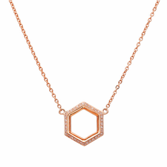 Geo Diamond Pendant