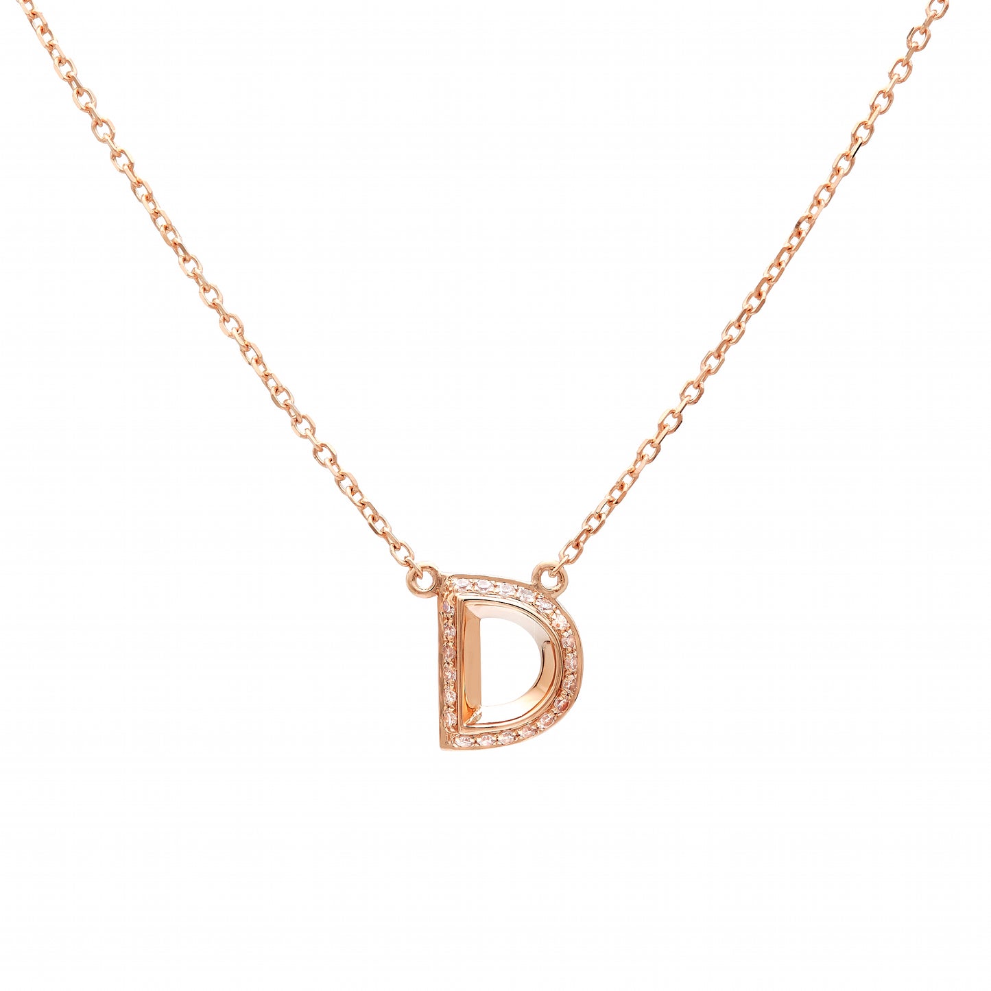 Alphabet Diamond Pendant