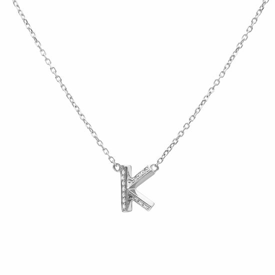 Alphabet Diamond Pendant