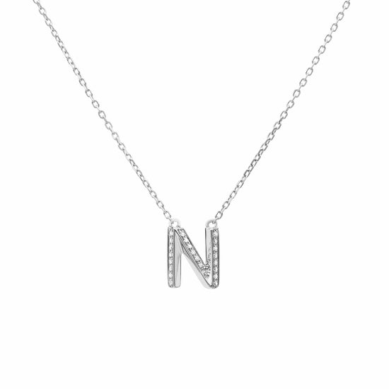 Alphabet Diamond Pendant