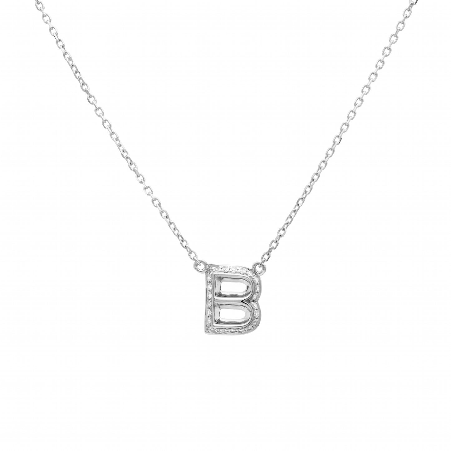 Alphabet Diamond Pendant