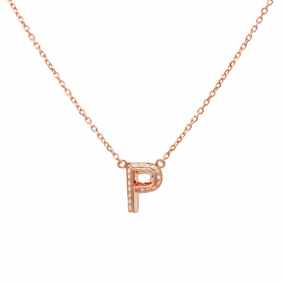 Alphabet Diamond Pendant