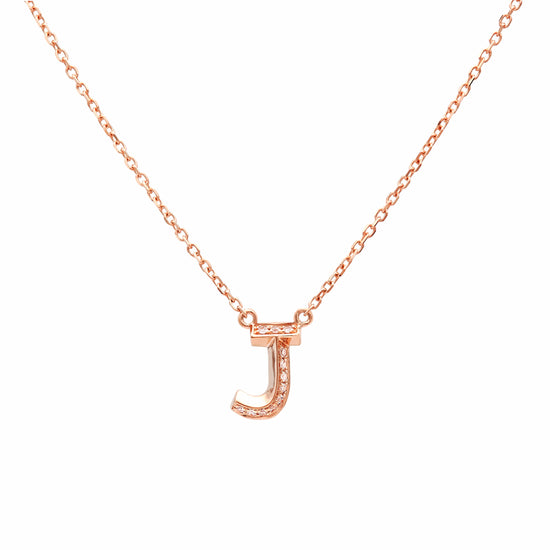 Alphabet Diamond Pendant