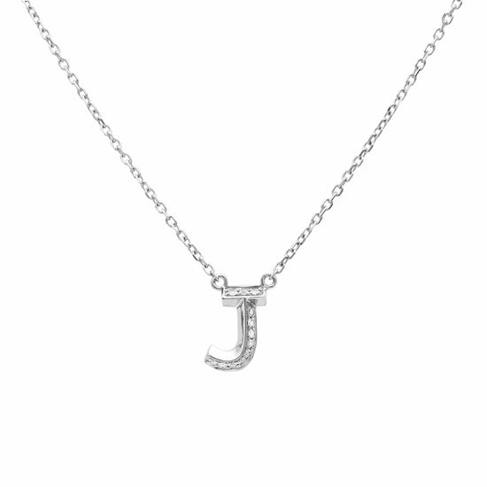 Alphabet Diamond Pendant