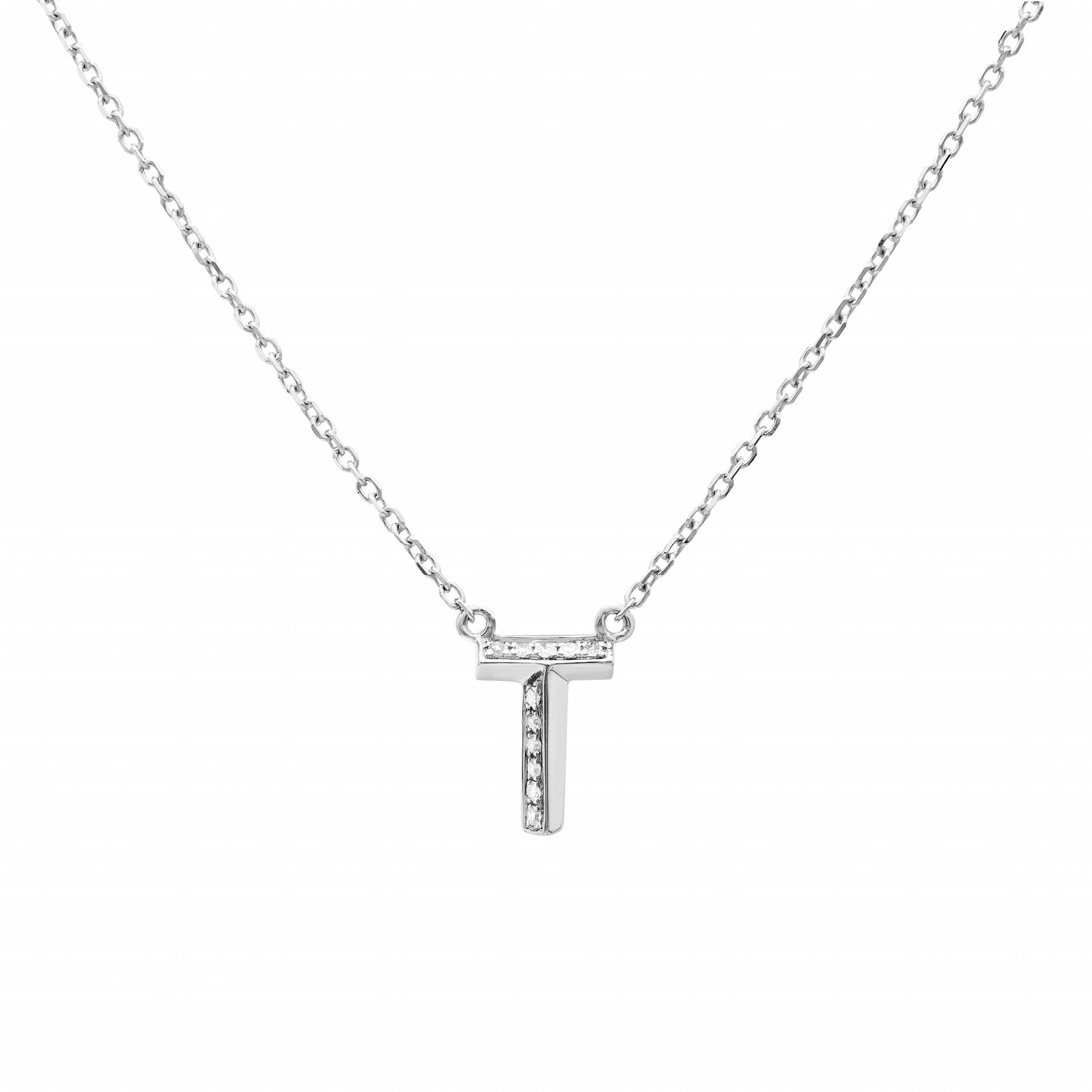 Alphabet Diamond Pendant