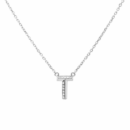 Alphabet Diamond Pendant